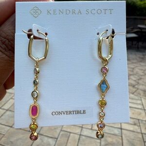 NWT- Kendra Scott Mini Elisa Abbie Huggie Hoop Earrings